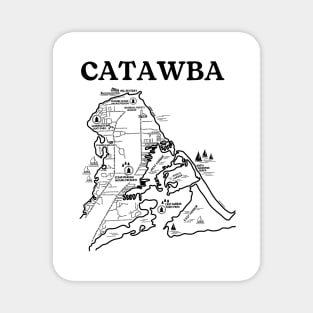 Catawba Map Magnet