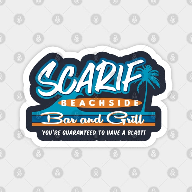 Scarif Beachside Bar and Grill Magnet by DesignWise