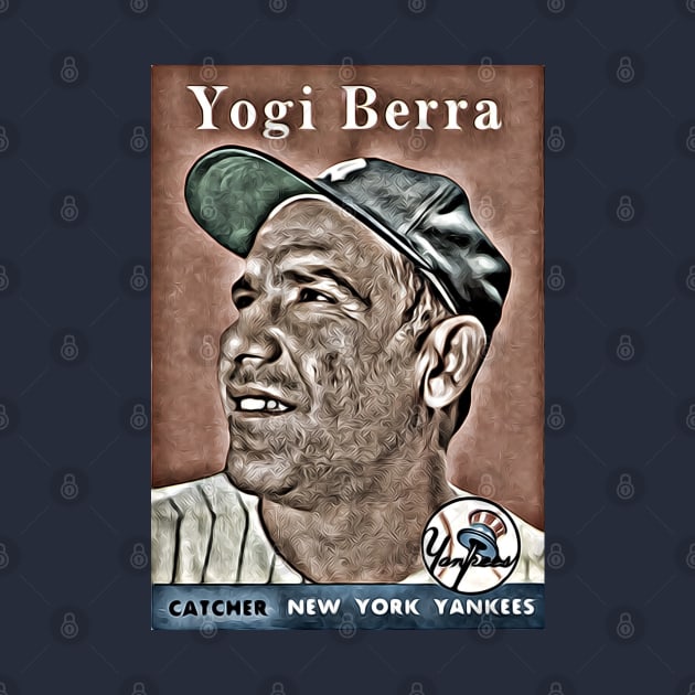 Yogi Berra: 1958 Flashback Champs Noir Edition by flashbackchamps