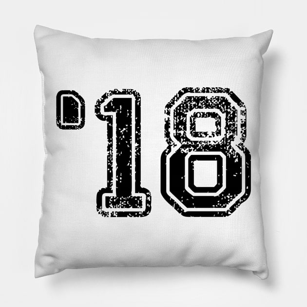 '18 - 2018 Pillow by CheesyB