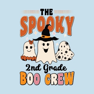 The Spooky 2nd Grade  Boo Crew T-Shirt