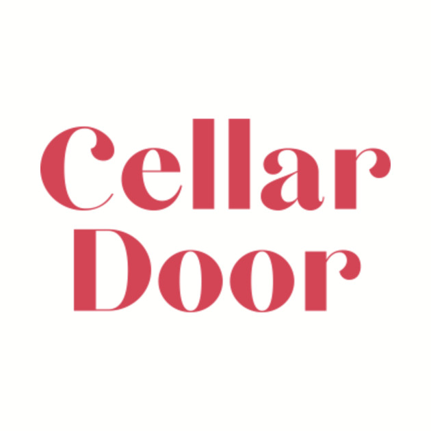 Cellar Door Donnie Darko Beautiful Phrase Donnie Darko