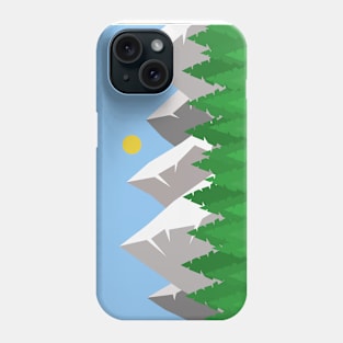 Adventure in the mountains Phone Case