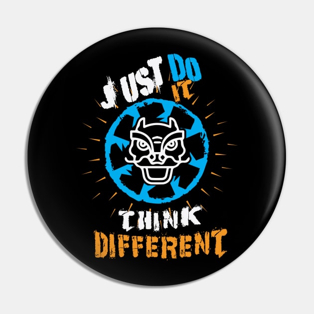 Just Do It Think Different Pin by Marioma