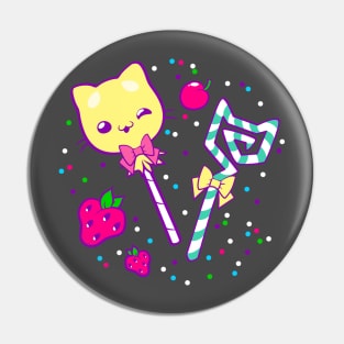 Kawaii Kitty Sprinkles Pin