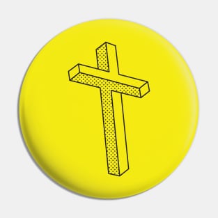 Cross Illusion Pin