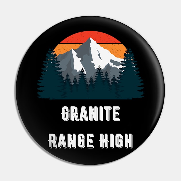 Granite Range High Point Pin by Canada Cities