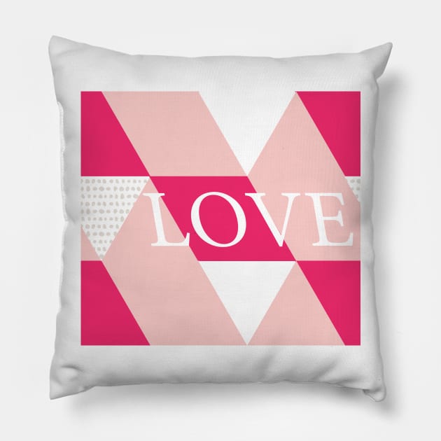 Celebrating Love Pillow by bearded_papa