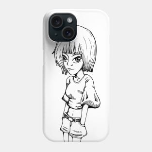 Skinny women Phone Case