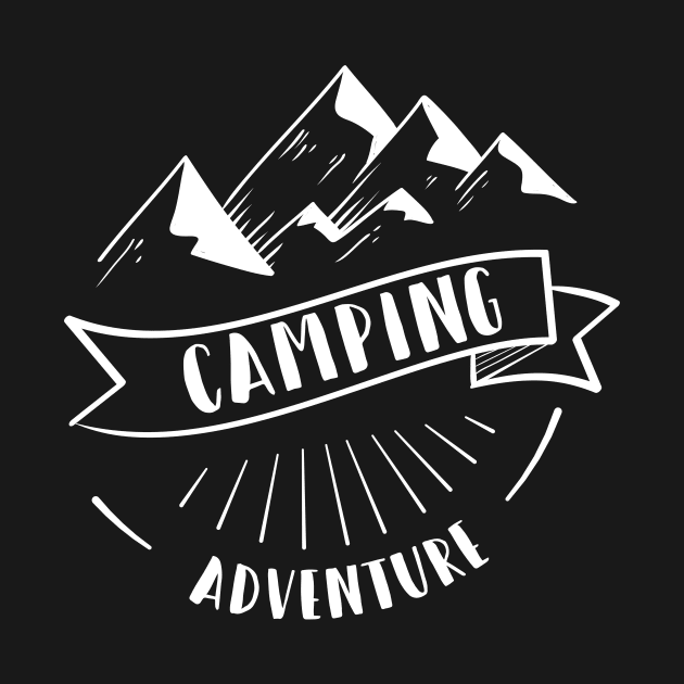 Camping Adventure I Travel Camper Outdoor Lifestyle by 5StarDesigns