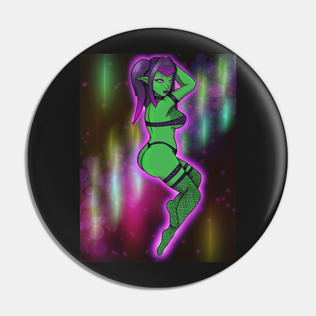 Goblin Booty So Fine Pin Up Pin by ZombieCheshire