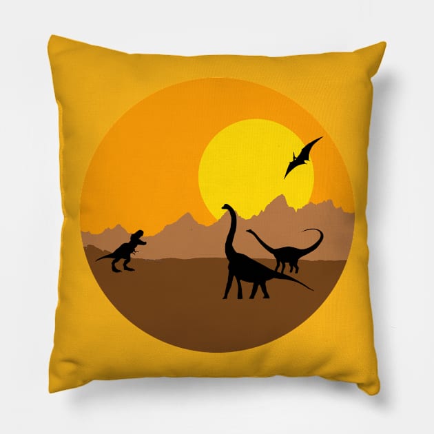 Isla Nublar Pillow by _Eleanore_