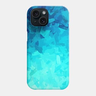 Deep Blue Illumination Abstract Painting Phone Case