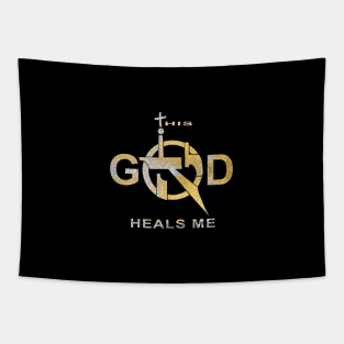 This God Heals Me, Yah Heals, Jesus Heals Tapestry