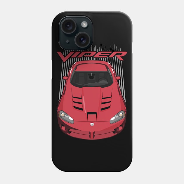 Viper SRT10-metallic red Phone Case by V8social