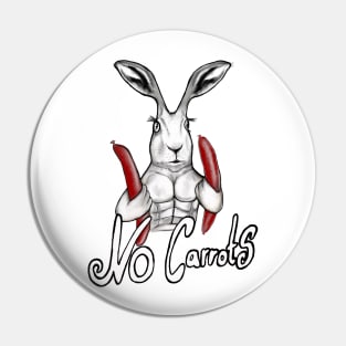 No carrots Pin