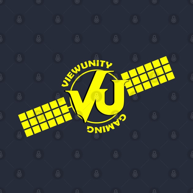 VU Logo Satellite - Yellow by ViewUnity Gaming