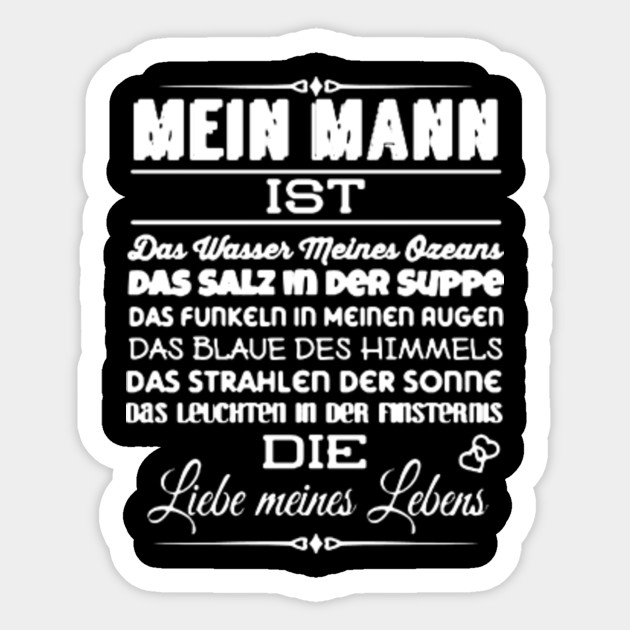 Mein Mann Ist Die Liebe Meines Lebens - Mein Mann Ist Die Liebe Meines ...