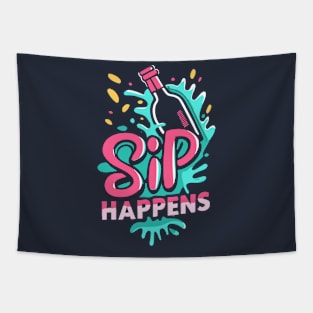 Sip Happens Tapestry