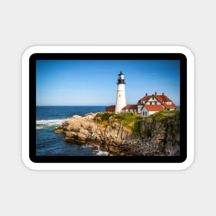 Portland Lighthouse x Nature Photography Magnet