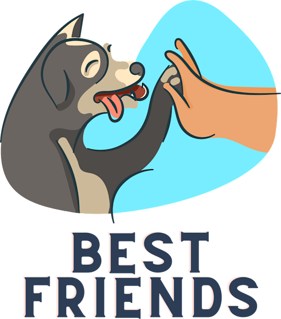 My Dog my Best Friend Kids T-Shirt by NickDsigns