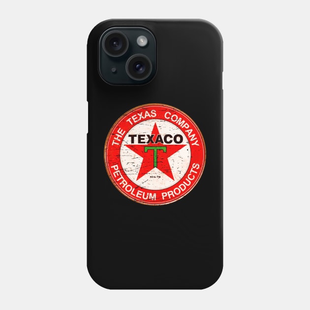 texaco Phone Case by small alley co