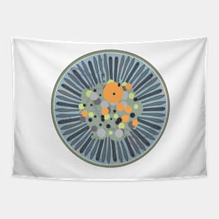 Diatom - Lindavia comensis (artwork) Tapestry