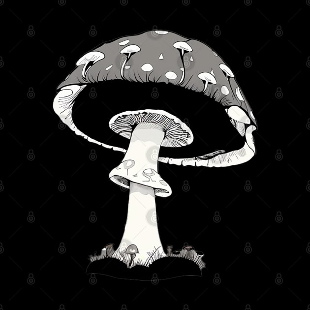 Recursive Mushroom with Mushrooms on It by CursedContent