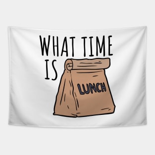 What Time Is Lunch? Tapestry