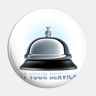 Bell at your Service Pin