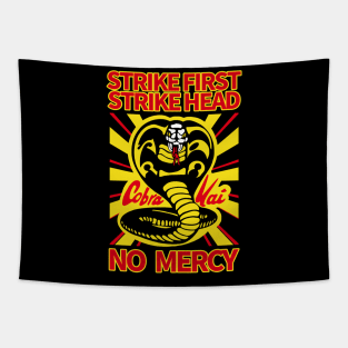 STRIKE FIRST, STRIKE HEAD, NO MERCY Tapestry