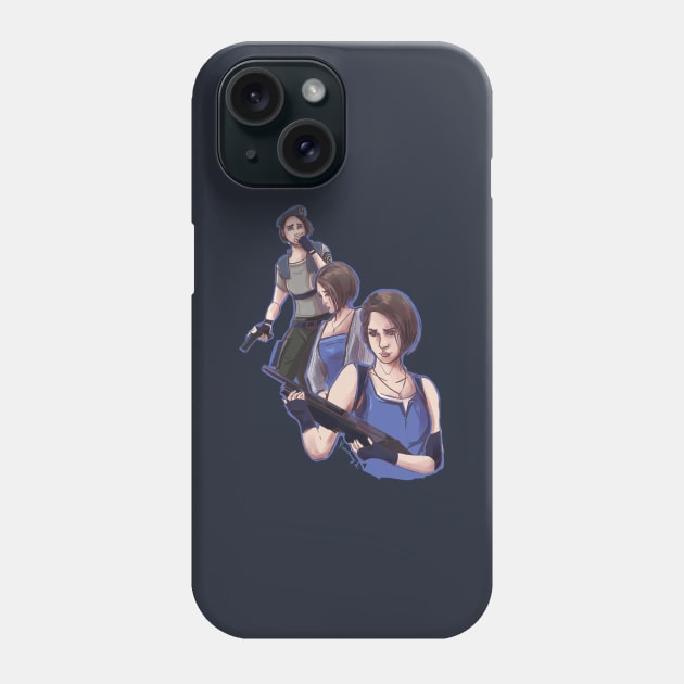 Resident Evil: Jill Valentine Phone Case by kourtie1996