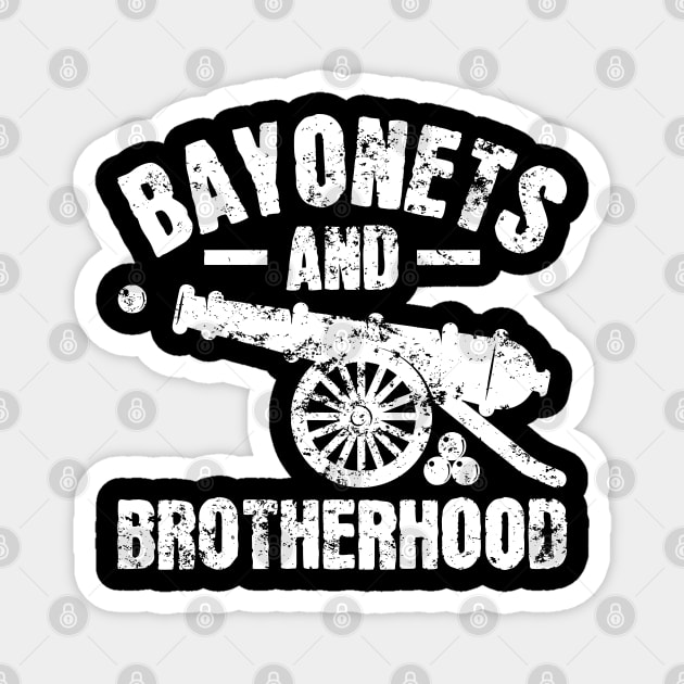Bayonets and Brotherhood - Civil War Reenactment Magnet by LEGO
