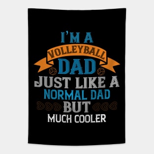 Cool Volleyball Dad Tapestry