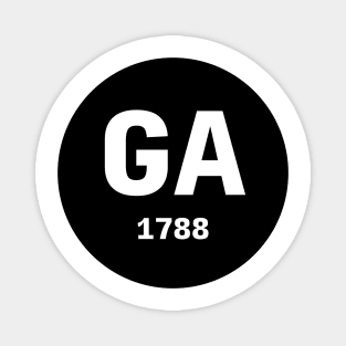 Georgia | GA 1788 Magnet