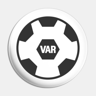 VAR sticker, video assistant referee, sticker Pin