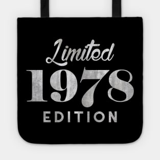 Limited Edition 1978 40th Birthday Tote