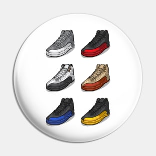 AJ 12 Retro Sneaker Pin