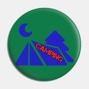 Camping Pin