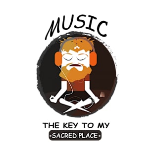 Music (the key to my sacred place) T-Shirt