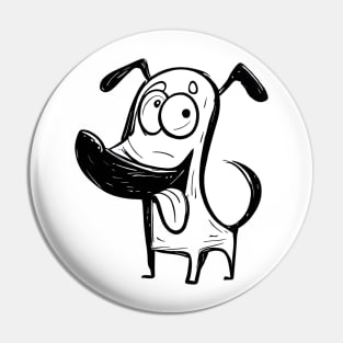 Funny Dog Pin