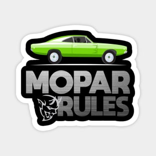 Mopar Rules Magnet