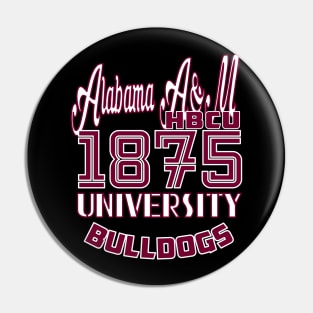 Alabama 1875 A&M University Vintage Style Pin