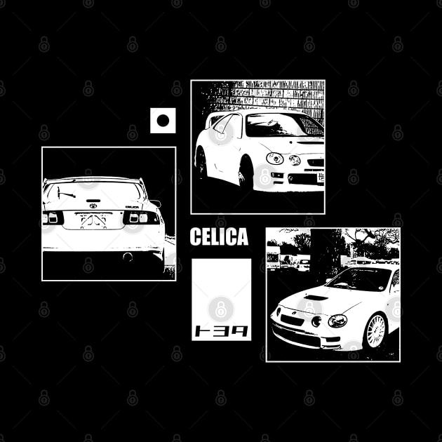 TOYOTA CELICA GT-FOUR Black 'N White Archive (Black Version) by Cero