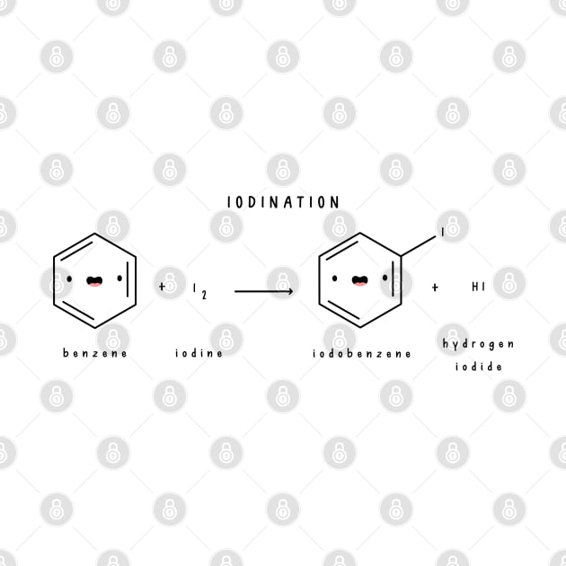 Kawaii Iodination Of Benzene Pack by Sofia Sava