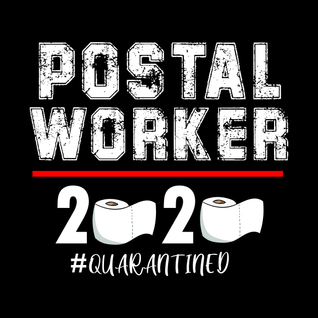 Post worker quarantined 2020 by Flipodesigner