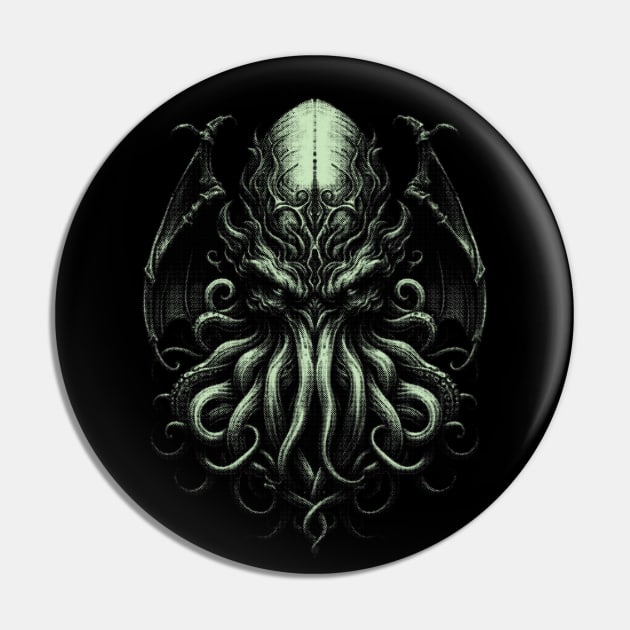 Mystic Cthulhu Pin by Helgar