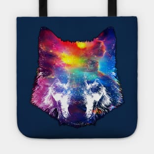 STAR WOLF - GALAXY Tote