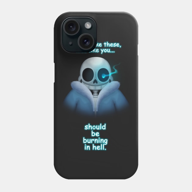 Wanna Have a Bad Time? Phone Case by VibrantEchoes