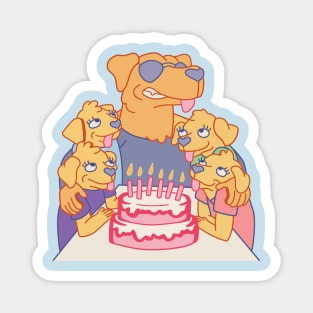 Mr. Peanutbutter - Birthday Dad Magnet